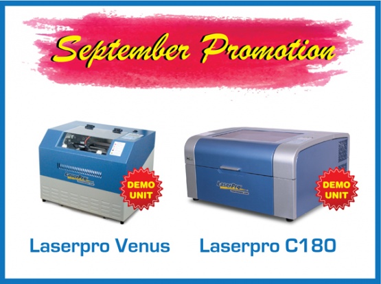 GCC LaserPro Venus and C180 Promotion