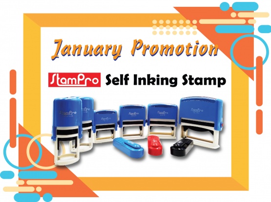 RM 1 Self Inking Pocket Stamp Promo