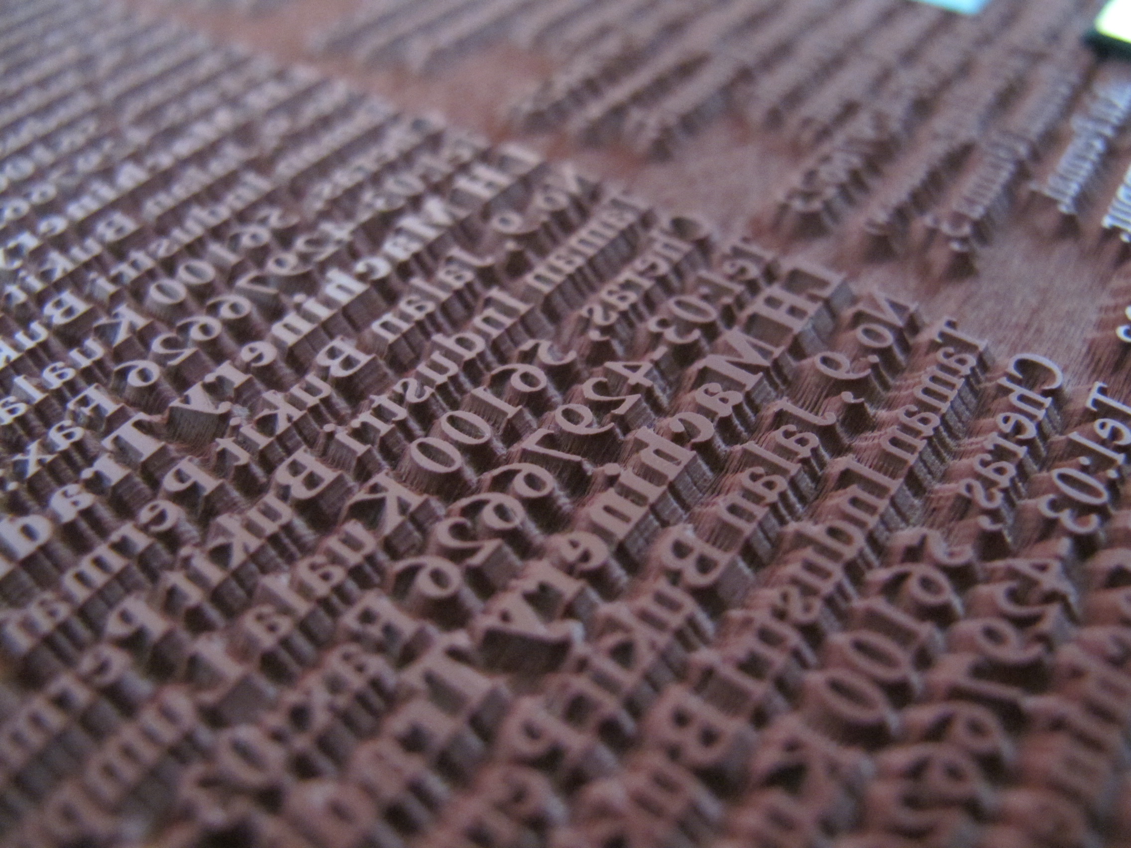 LH Soft Laserable Red Rubber Sheet - engraved result